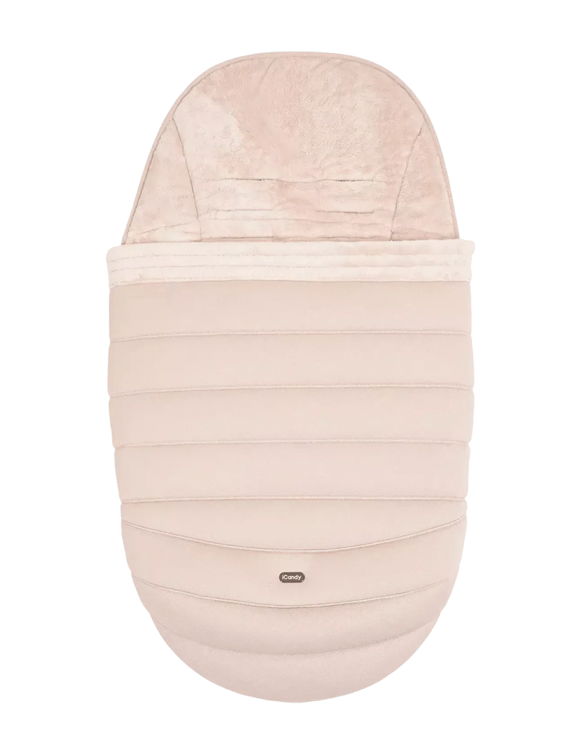 iCandy Peach 7 Duo Pod footmuff and liner in Biscotti - British product
