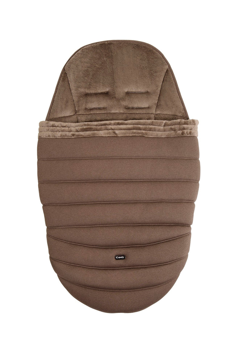 iCandy Peach 7 Duo Pod footmuff and liner in Coco, UK version