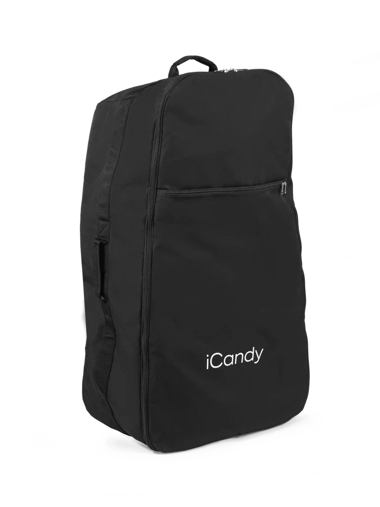 iCandy pushchair travel bag with wheels and carry handle (British brand)