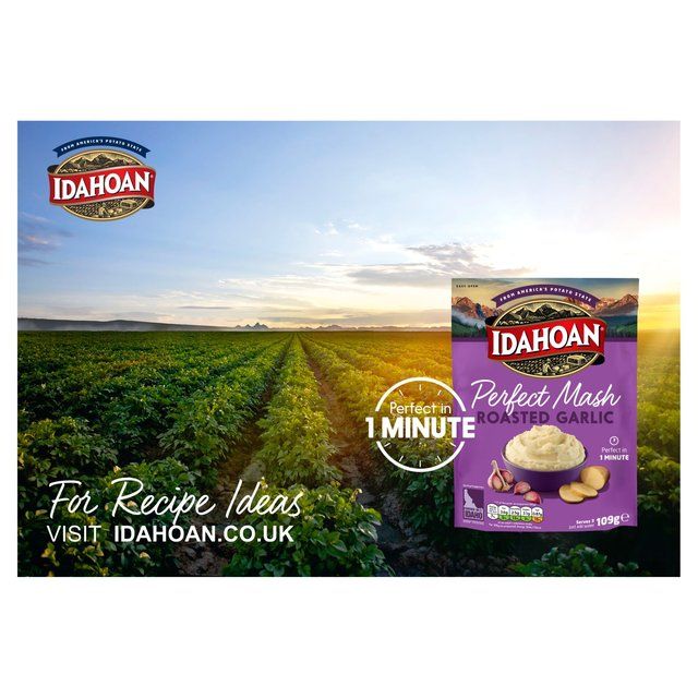 Idahoan Roasted Garlic Mash 109g