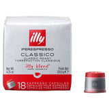 illy Iperespresso Classic Capsules 18 per pack