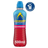 Sainsburys Lucozade Sport Raspberry Sports Drink 500ml- Buy online at McGrocer