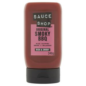 Sauce Shop BBQ Sauce Hickory Molasses 340g - British product