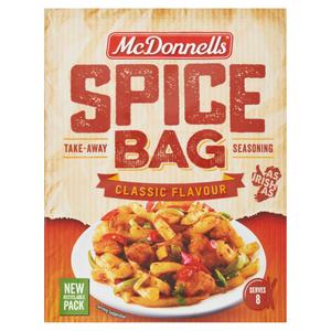 Sainsburys McDonnells Spice Bag Classic Flavour Seasoning Mix 40g- Buy online at McGrocer