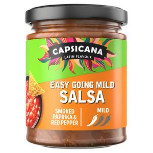 Capsicana Easy Going Salsa Red Pepper Smoked Paprika Table Sauce 285g