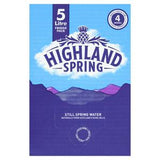 Sainsburys Highland Spring Still Spring Water 5L Plastic Bottle- Buy online at McGrocer