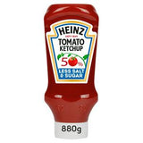 Ketchup Heinz à la tomate, 50 % moins de sucre, bouteille de 880 g