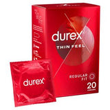 Durex Thin Feel Condoms Regular Fit Pack of 20