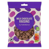 Sainsburys Sainsbury's Milk Chocolate Raisins Sweet Snack 180g- Buy online at McGrocer