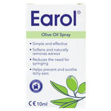 Earol Pharmaceutical Olive Oil Ear Spray 10ml bottle - British product