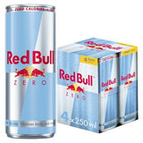 Sainsburys Red Bull Energy Drink Zero Sugar Free 4x250ml- Buy online at McGrocer