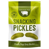 Serious Pig Snacking Pickled Gherkins 40g, imported from the UK