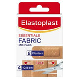 Sainsburys Elastoplast Essentials Fabric Mix Pack Plasters 8 Strips- Buy online at McGrocer