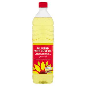 Sainsburys Sainsbury's Blend with Olive Oil 1L Vegetable Oil- Buy online at McGrocer