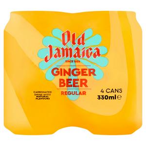 Old Jamaica Ginger Beer Erfrischungsgetränk 4x330ml