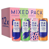 Dash Mixed Pack Fruit Flavoured Sparkling Water 12 x 330ml