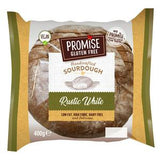 Sainsburys Promise Gluten Free Handcrafted Sourdough Rustic White Bread 400g- Buy online at McGrocer