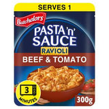 Sainsburys Batchelors Beef Tomato Ravioli Microwave Ready Meal 300g- Buy online at McGrocer
