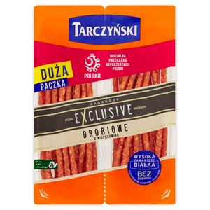 Tarczynski Geflügel Kabanos Exklusiv mit Schweinefleisch Geräuchertes Snack 2x125g