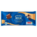 Sainsburys Sainsbury's Wholenut Milk Chocolate Bar 200g- Buy online at McGrocer