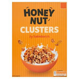 Sainsburys Sainsbury's Honey Nut Clusters Breakfast Cereal 500g- Buy online at McGrocer