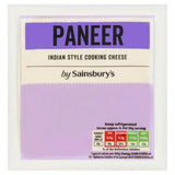 Sainsburys Sainsbury's Paneer Cooking Cheese 200g- Buy online at McGrocer