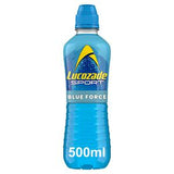 Sainsburys Lucozade Sport Blue Force Isotonic Sports Drink 500ml- Buy online at McGrocer
