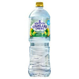 Highland Spring lemon lime still water 1.25L, UK version