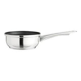 Sainsbury's Home Stainless Steel Milk Pan 14cm, imported from the UK