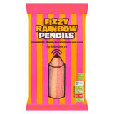 Sainsburys Sainsbury's Rainbow Pencil Sweets 4 Flavour Fizzy Candy 160g- Buy online at McGrocer