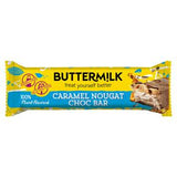 Vegane Buttermilch-Karamell-Nougat-Schokoladentafel 50 g