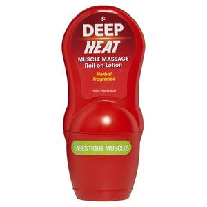 Deep Heat Muscle Massage Roll On Lotion Herbal 50ml