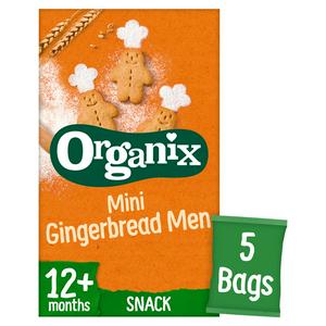 Biscuits sablés Bonhommes de pain d'épices Organix 5 x 20g