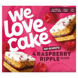 Sainsburys We Love Cake Raspberry Ripple Cake Slices 4 Pack 150g- Buy online at McGrocer
