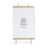 Habitat Easel Glass Photo Frame Gold 18x10cm