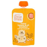 Sainsbury's Little Ones Organic Banana Oat Breakfast 7+ Months 100g Pouch