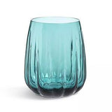 Sainsburys Habitat Japonica Teal Tumbler Glass 350ml- Buy online at McGrocer