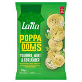 Sainsburys Laila Mini Poppadoms Yoghurt Mint & Coriander Snack 75g- Buy online at McGrocer