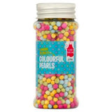 Kuchendekoration Bunte Perlen Essbare Zuckerstreusel 35 g