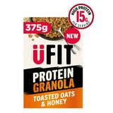 Céréales protéinées UFIT Granola, flocons d'avoine grillés et miel, 375 g