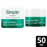 Sainsburys Simple Age Resist+ Day Moisturiser SPF 15 50ml- Buy online at McGrocer