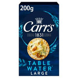 Sainsburys Carr's Large Table Water Crackers Savoury 200g- Buy online at McGrocer