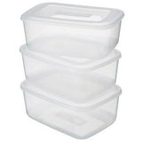 Sainsbury's Home Pack of 3 x 3.9L Storage Box