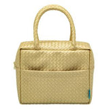 Sainsburys Smash Insulated Lunch Bag Woven Gold 11.5 x 24.5 x 19.5cm- Buy online at McGrocer