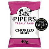 Sainsburys Pipers Trealy Farm Chorizo Flavour Potato Crisps 40g- Buy online at McGrocer