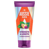 Sainsburys Aussie SOS Strength & Length Conditioner for Long Weak Brittle Hair 200ml- Buy online at McGrocer