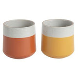 Habitat Speckle Stoneware Storage Canister Assortment with Bamboo Lid
