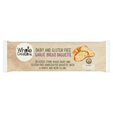 Wholecreations Milch- und glutenfreies Knoblauchbrot-Baguette, vorgebacken, 190 g