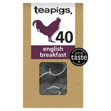 Sainsburys Teapigs English Breakfast Tea Temples Black 40 Pack- Buy online at McGrocer