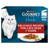 Gourmet Perle Senior Kattemat Minifileter i Saus 40 x 85 g Poser